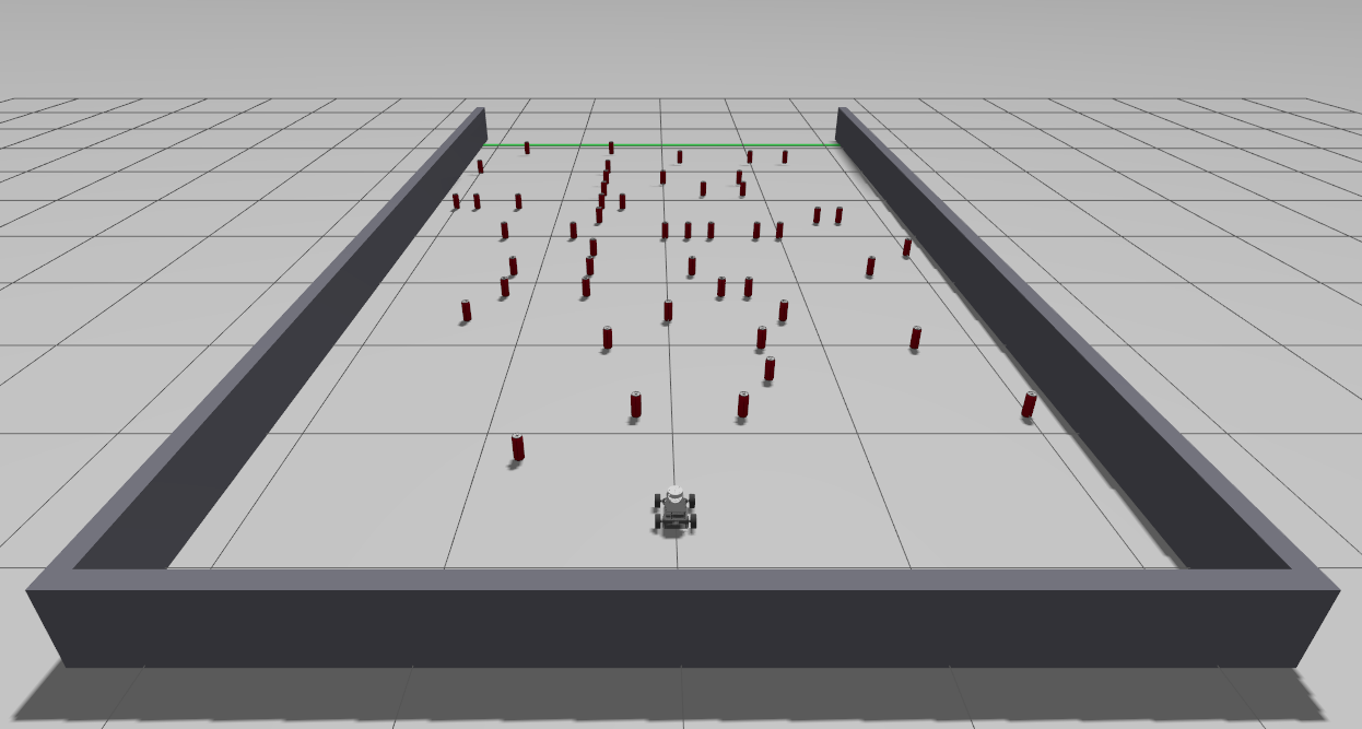 A hard maze layout