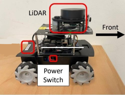 Wall-following robot